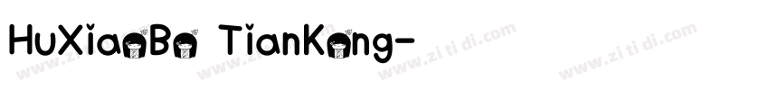 HuXiaoBo TianKong字体转换